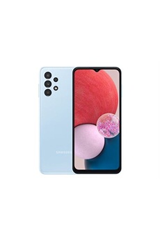 Galaxy A13 - 4G smartphone - double SIM - RAM 4 Go / Mémoire interne 128 Go - microSD slot - Ecran LCD - 6.6" - 2408 x 1080 pixels - 4x caméras État correct Samsung reconditionné disponible sur Darty