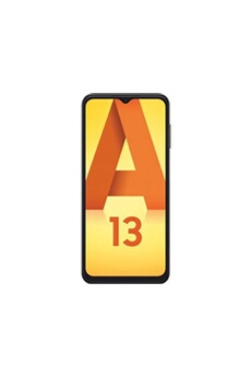 Galaxy A13 - 4G smartphone - double SIM - RAM 4 Go / Mémoire interne 64 Go - microSD slot - Ecran LCD - 6.6" - 2408 x 1080 pixels - 4x caméras Bon état reconditionné disponible sur Darty