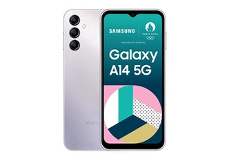 Galaxy A14 64Go Graphite 5G Bon état Samsung reconditionné disponible sur Darty