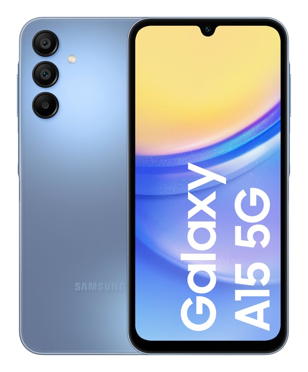 Galaxy A15 (5G) 128 Go, Bleu, Débloqué - Très bon état Très bon état Samsung reconditionné disponible sur Pixmania