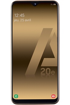 GALAXY A20 32G CORAI Très bon état - 95,00 € GALAXY A20 32G CORAI Très bon état Samsung reconditionné disponible sur Darty