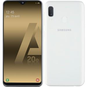 Galaxy A20e 32 Go - Blanc - Débloqué État correct Samsung reconditionné disponible sur Backmarket