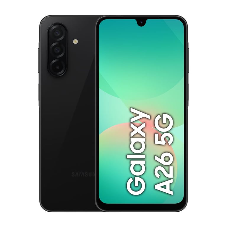 Galaxy A26 (5G) 128 Go, Noir - Bon état Bon état Samsung reconditionné disponible sur Pixmania | Dero
