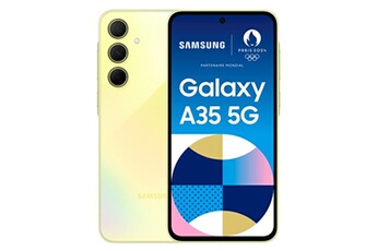 Galaxy A35 5G 128Go Lime Très bon état Samsung reconditionné disponible sur Darty