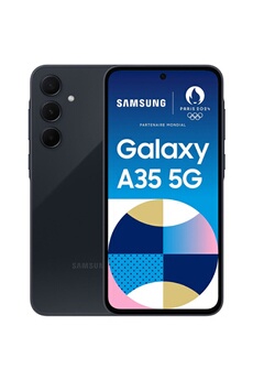 Galaxy A35 5G 16,8 cm (6.6") Double SIM hybride Android 14 USB Type-C 6 Go 128 Go 5000 mAh Marine Très bon état reconditionné disponible sur Darty