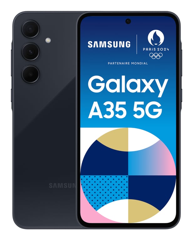 Galaxy A35 (5G) 256 Go, Bleu nuit - Bon état Bon état Samsung reconditionné disponible sur Pixmania