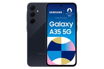 Galaxy A35 5G 256 Go Bleu nuit État correct Samsung reconditionné disponible sur Darty