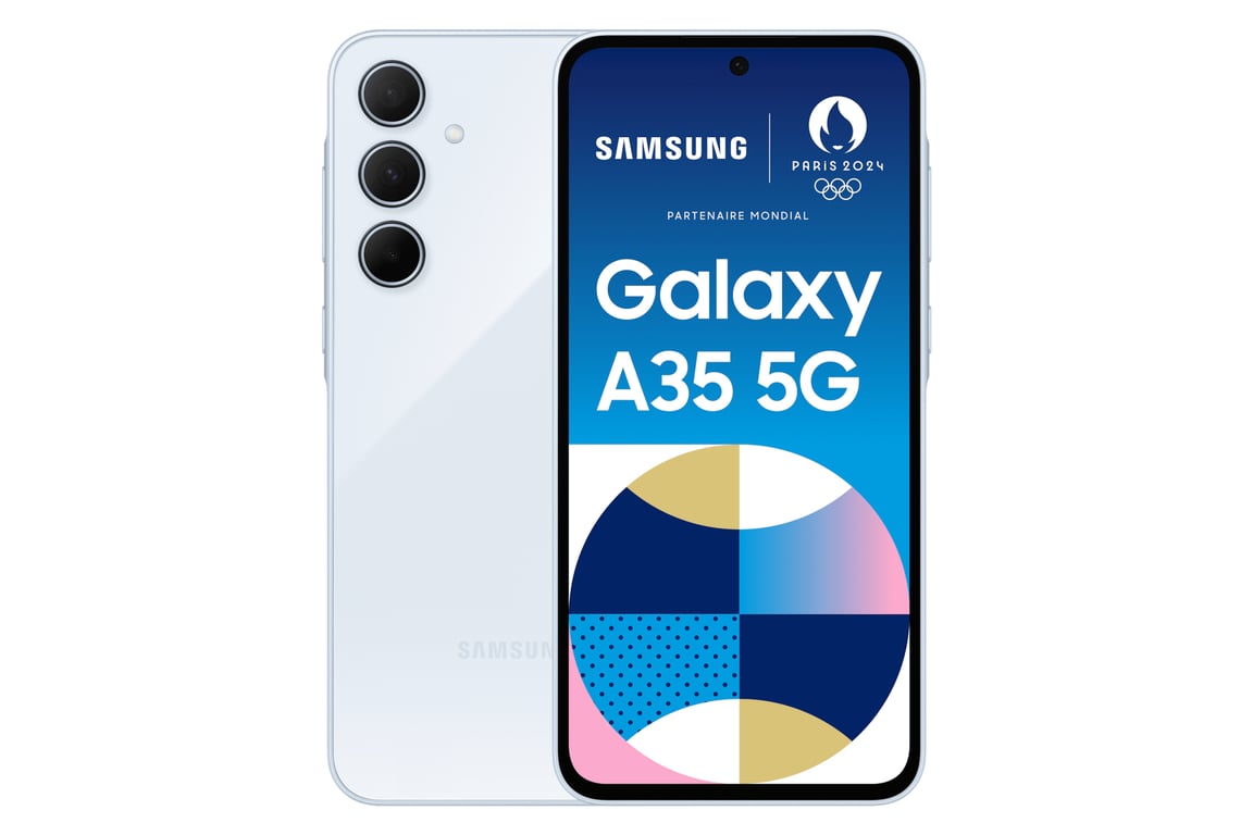 Galaxy A35 (5G) 256 Go, Bleu - Très bon état Très bon état Samsung reconditionné disponible sur Pixmania