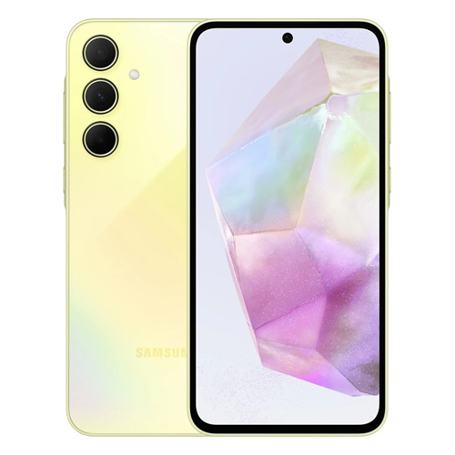 Galaxy A35 (mono sim) 128 Go jaune reconditionné Reconditionné - 209,90 € Galaxy A35 (mono sim) 128 Go jaune reconditionné Reconditionné Samsung reconditionné disponible sur Recommerce