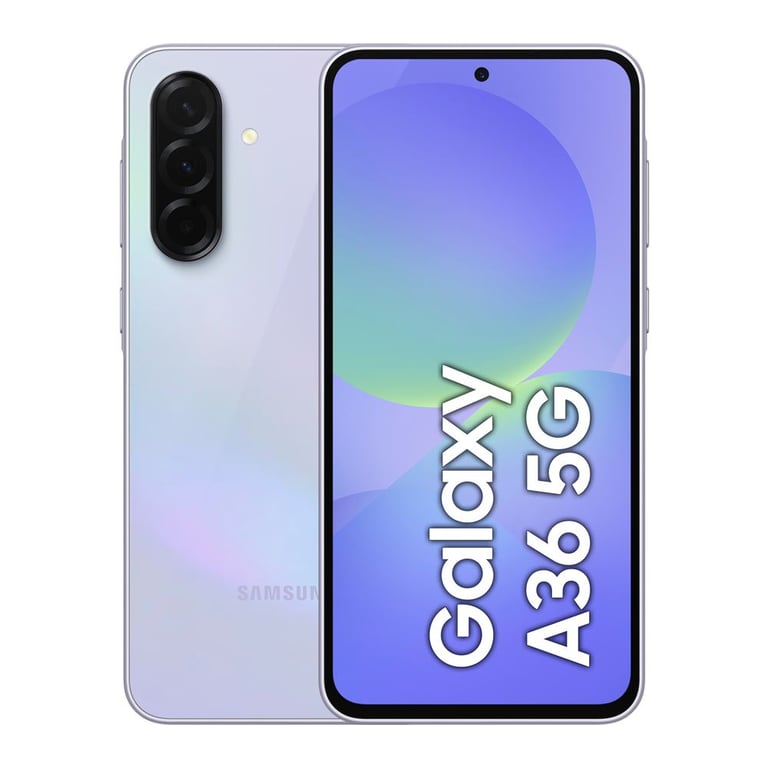 Galaxy A36 (5G) 128 Go, Lavande - Bon état Bon état Samsung reconditionné disponible sur Pixmania | Dero