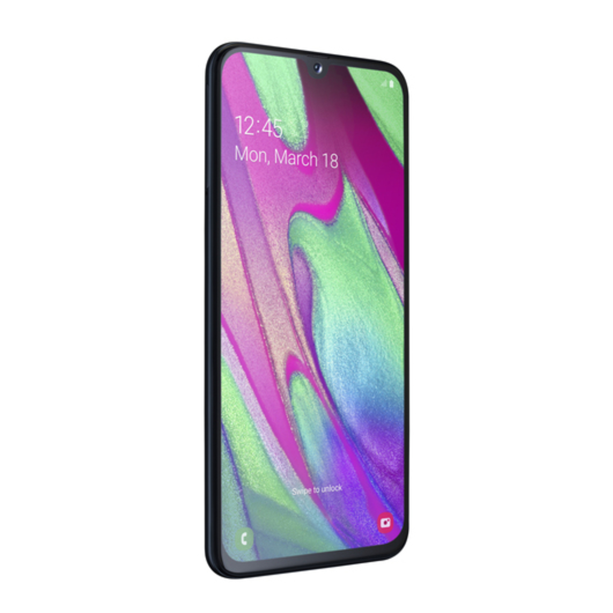 Galaxy A40 2019 64 Go, Noir - Très bon état Très bon état Samsung reconditionné disponible sur Pixmania