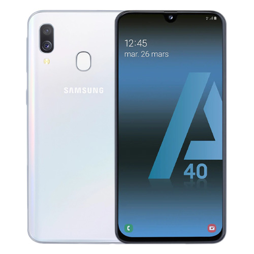 Acheter Galaxy A40 64 Go bleu clair reconditionné Reconditionné - 104,90 € Galaxy A40 64 Go bleu clair reconditionné Reconditionné Samsung reconditionné disponible sur Recommerce