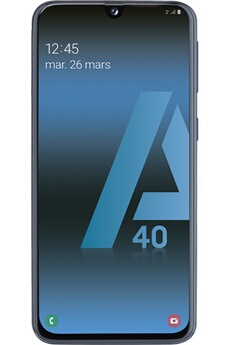 GALAXY A40 NOIR 64 Très bon état Samsung reconditionné disponible sur Darty