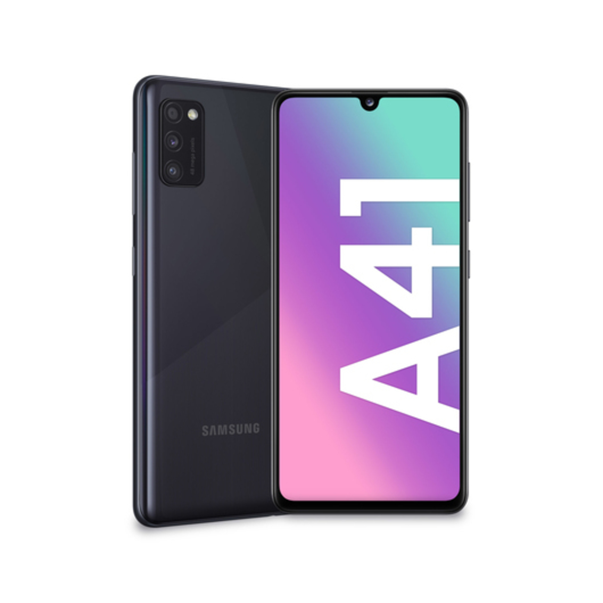 Galaxy A41 (2020) 64 Go, Noir, débloqué - Bon état Bon état Samsung reconditionné disponible sur Pixmania