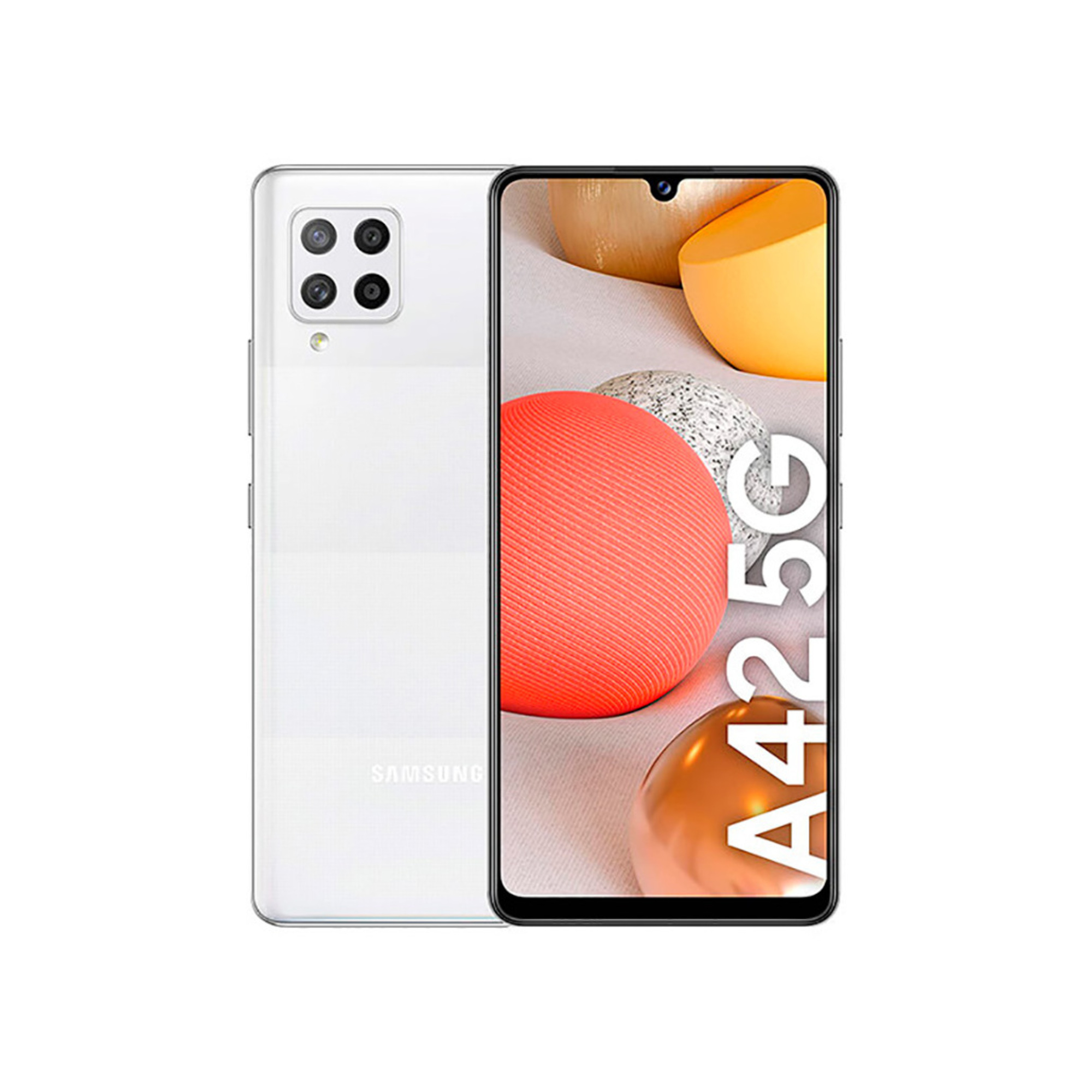 Galaxy A42 5G 128 Go, Blanc - Bon état Bon état Samsung reconditionné disponible sur Pixmania