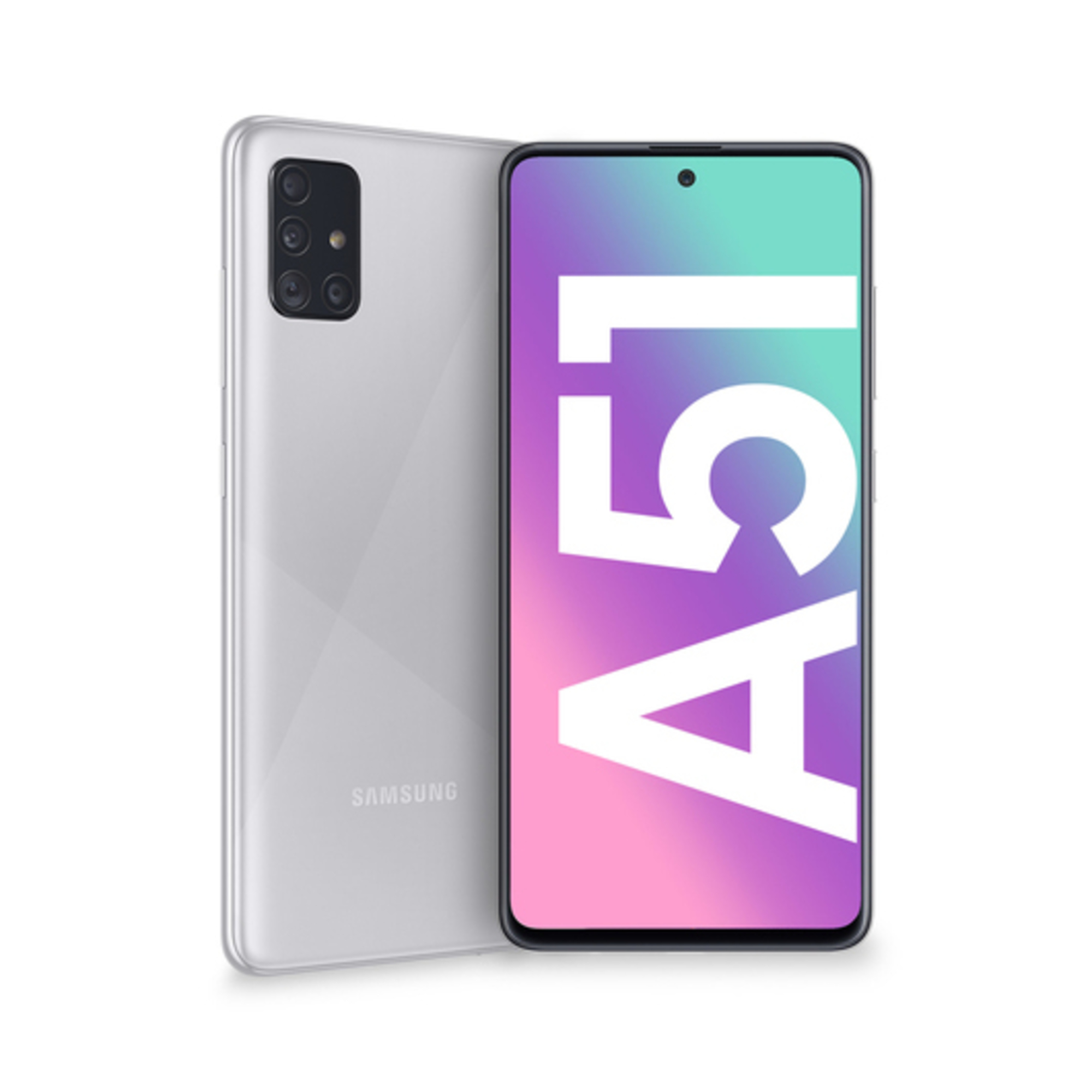 Galaxy A51 128 Go, Argent - Très bon état Très bon état Samsung reconditionné disponible sur Pixmania