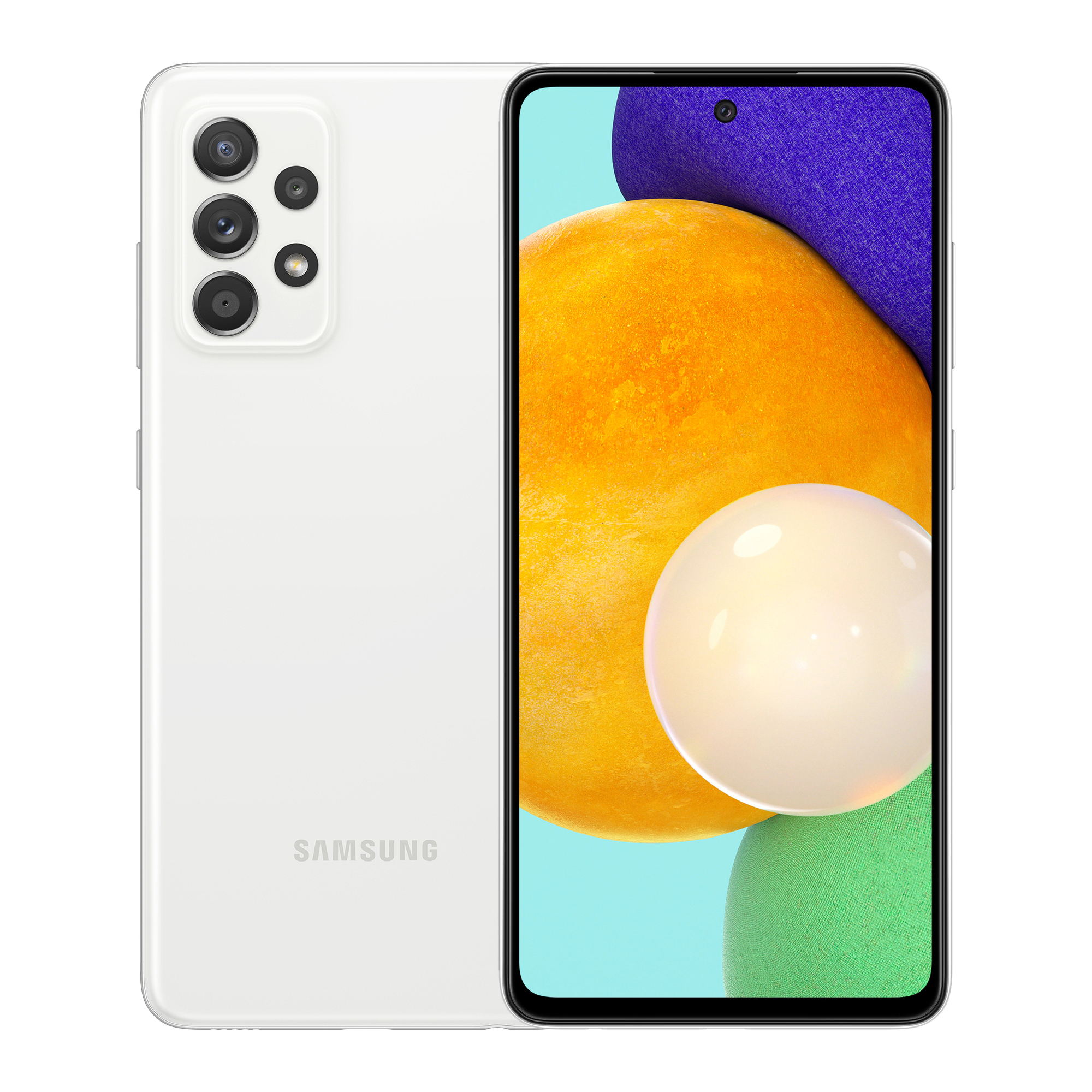 Galaxy A52 5G 128 Go, Blanc, débloqué - Excellent état Parfait état Samsung reconditionné disponible sur Pixmania