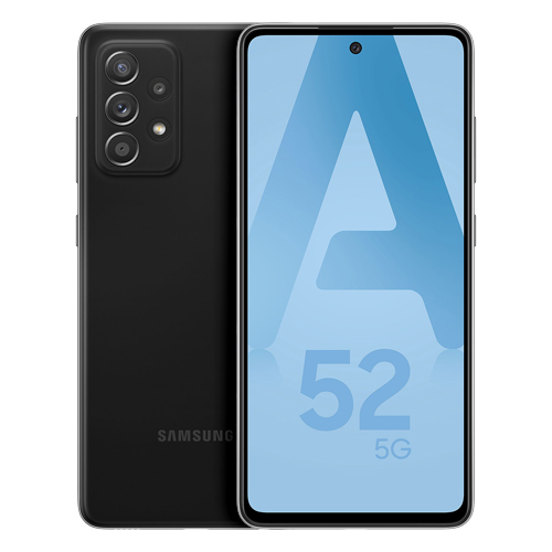 Galaxy A52 5G (dual sim) 256 Go noir reconditionné Reconditionné Samsung reconditionné disponible sur Recommerce