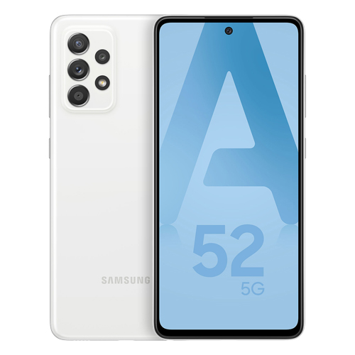Acheter Galaxy A52 5G (mono sim) 256 Go blanc reconditionné Reconditionné - 214,90 € Galaxy A52 5G (mono sim) 256 Go blanc reconditionné Reconditionné reconditionné disponible sur Recommerce