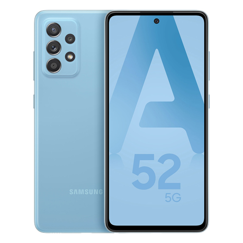 Galaxy A52 5G (mono sim) 256 Go bleu reconditionné Reconditionné - alternatives disponibles sur Dero Galaxy A52 5G (mono sim) 256 Go bleu reconditionné Reconditionné Samsung reconditionné (offre indisponible)