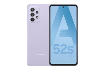 Galaxy A52S 128Go 5G Violet Bon état Samsung reconditionné disponible sur Darty