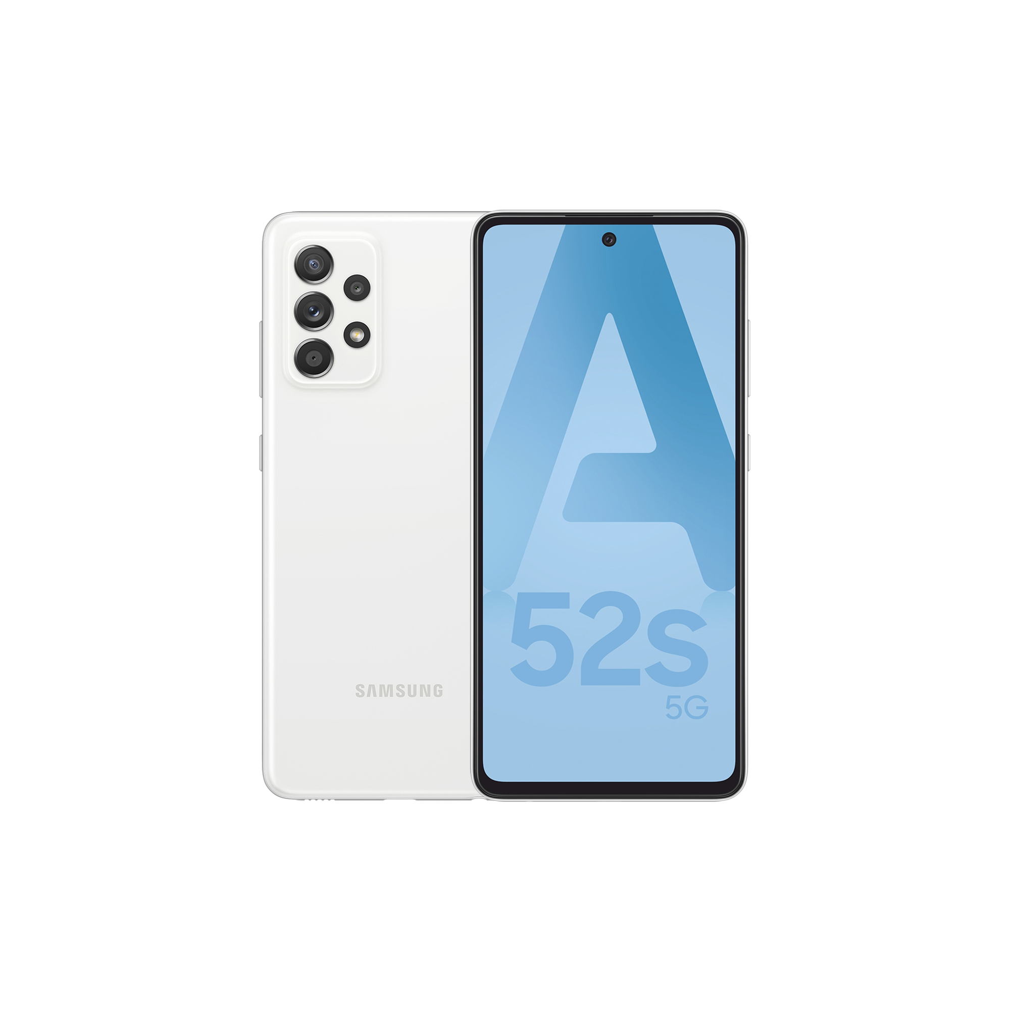 Galaxy A52s 5G 128 Go, Blanc, débloqué - Excellent état Parfait état Samsung reconditionné disponible sur Pixmania