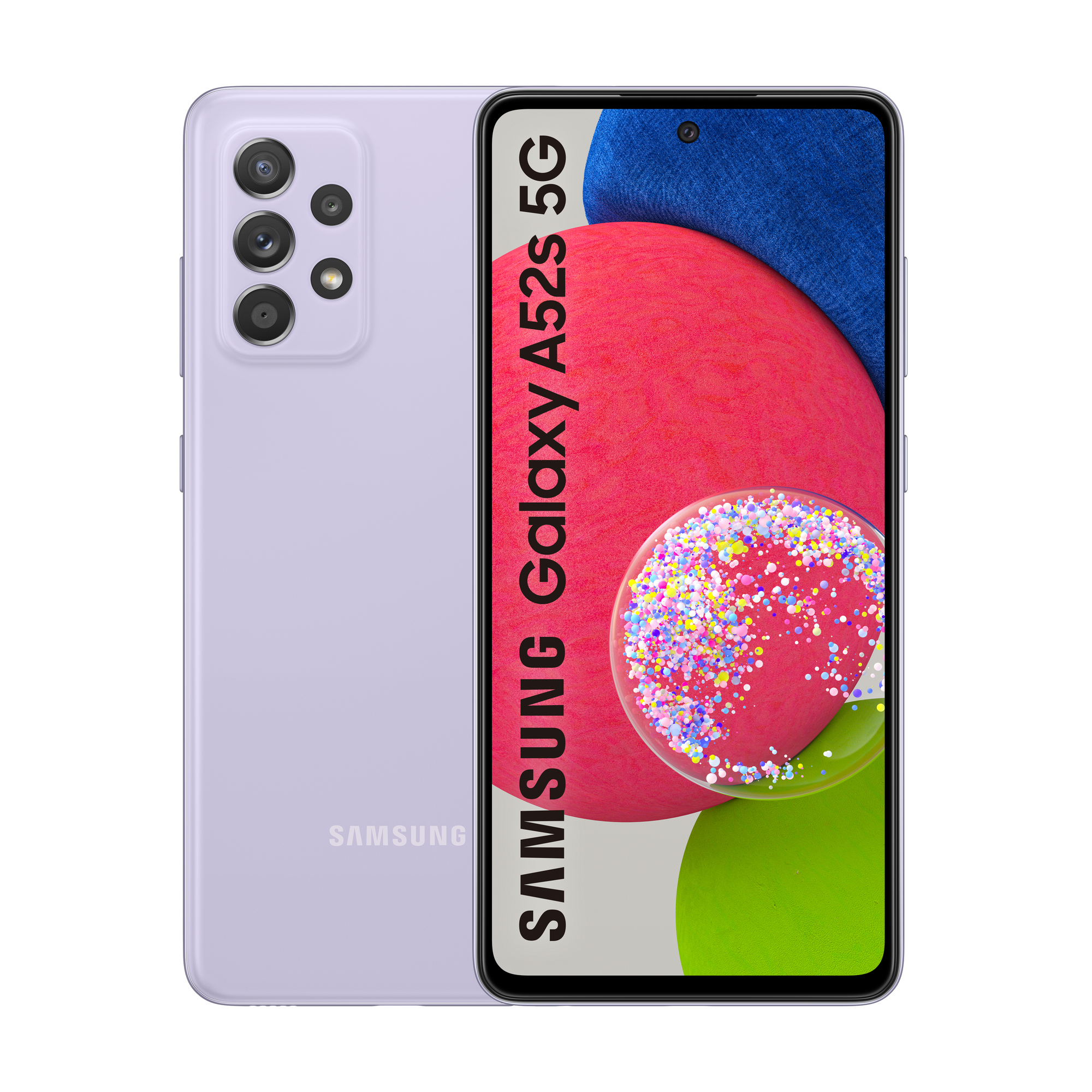 Galaxy A52s 5G 256 Go, Lavande, débloqué - Bon état Bon état Samsung reconditionné disponible sur Pixmania
