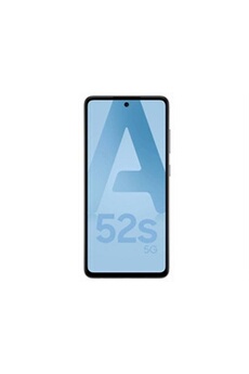 Galaxy A52s 5G - 5G smartphone - double SIM - RAM 6 Go / Mémoire interne 128 Go - microSD slot - OLED display - 6.5"" - 2400 x 1080 pixels - 4x État correct Samsung reconditionné disponible sur Darty