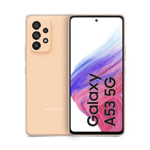 Galaxy A53 5G 256 Go - Orange - Débloqué État correct - 297,00 € Galaxy A53 5G 256 Go - Orange - Débloqué État correct Samsung reconditionné disponible sur Backmarket