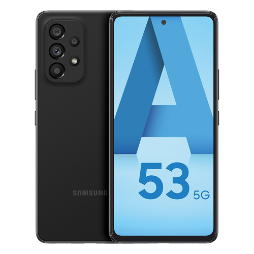Galaxy A53 5G (mono sim) 256 Go noir reconditionné Reconditionné - 209,90 € Galaxy A53 5G (mono sim) 256 Go noir reconditionné Reconditionné reconditionné disponible sur Recommerce