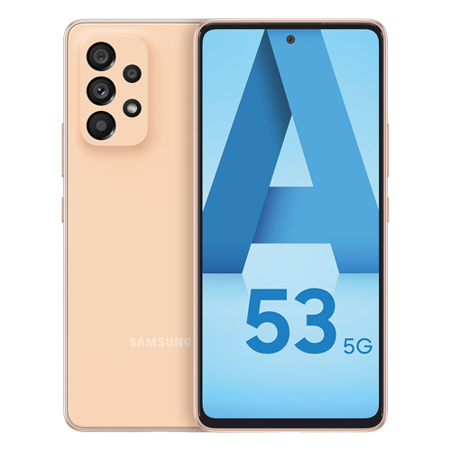 Galaxy A53 5G (mono sim) 256 Go orange reconditionné Reconditionné - 184,90 € Galaxy A53 5G (mono sim) 256 Go orange reconditionné Reconditionné Samsung reconditionné disponible sur Recommerce