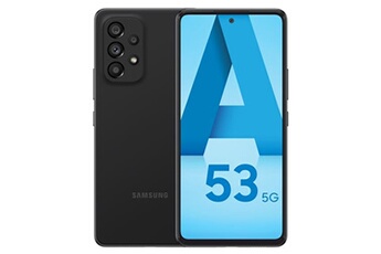 GALAXY A53 EE 128Go Noir 5G État correct Samsung reconditionné disponible sur Darty