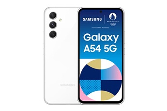 Galaxy A54 128Go Blanc 5G Très bon état Samsung reconditionné disponible sur Darty