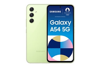 Galaxy A54 128Go Lime 5G Très bon état Samsung reconditionné disponible sur Darty