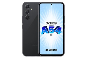 Galaxy A54 128Go Noir 5G Très bon état Samsung reconditionné disponible sur Darty