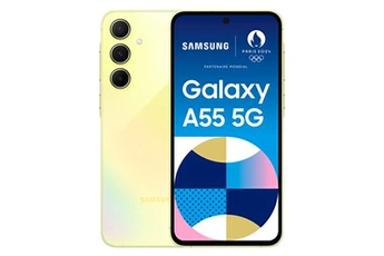 Galaxy A55 5G 128Go Lime Très bon état Samsung reconditionné disponible sur Darty