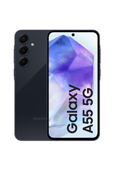 GALAXY A55 5G 256GB NAVY PXM État correct Samsung reconditionné disponible sur Darty