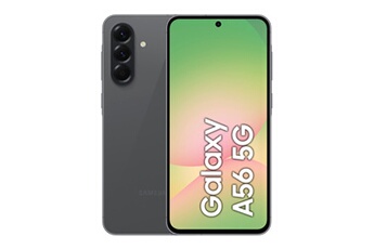 Galaxy A56 5G IA 256 GB Graphite Bon état reconditionné disponible sur Darty