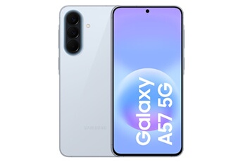 Galaxy A57 5G 256 Go Bleu clair Bon état Samsung reconditionné disponible sur Darty | Dero