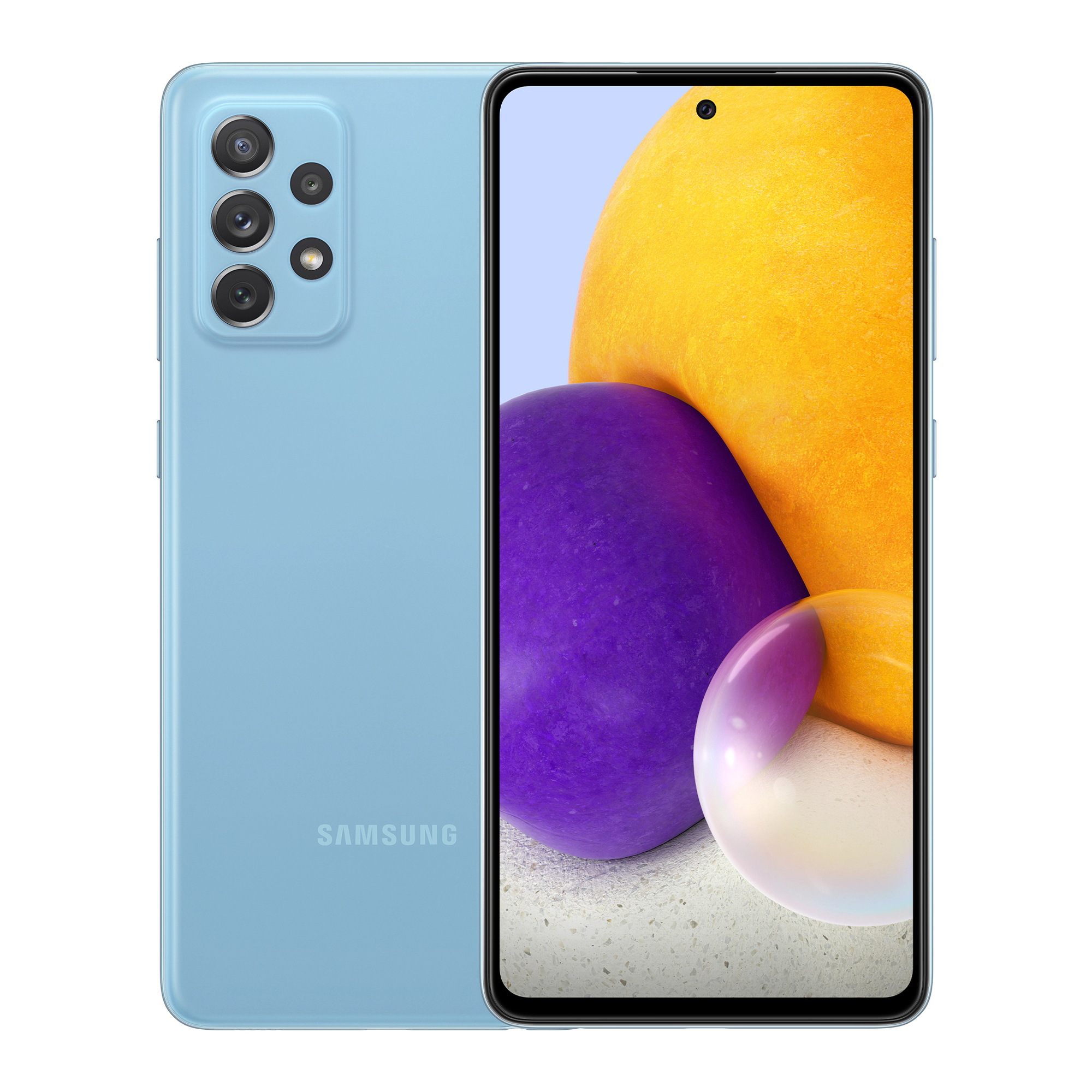 Galaxy A72 128 Go, Bleu, débloqué - Très bon état Très bon état Samsung reconditionné (offre indisponible)