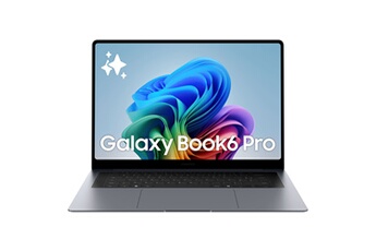 Galaxy Book6 Pro 14" Ecran tactile Copilot+PC Intel Core Ultra X7 16 Go RAM 512 Go SSD Gris anthracite Très bon état Samsung reconditionné disponible sur Darty