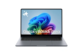 Galaxy Book6 Ultra 16" Ecran tactile Copilot+PC Intel Core Ultra 7 32 Go RAM 1 To SSD Gris anthracite Bon état Samsung reconditionné disponible sur Darty