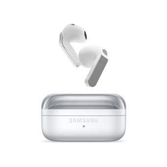 Galaxy Buds4 - Ecouteurs intra-auriculaire sans fil avec réductionde bruit, Blanc - Excellent état Parfait état Samsung reconditionné disponible sur Pixmania