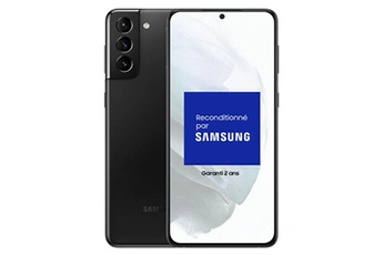 Galaxy S21+ 128Go Noir 5G Reconditionné par Samsung Bon état Samsung reconditionné disponible sur Darty