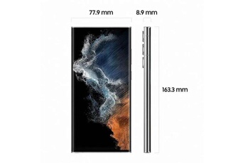 Galaxy S22 Ultra 5G 256Go Blanc Très bon état Samsung reconditionné disponible sur Darty
