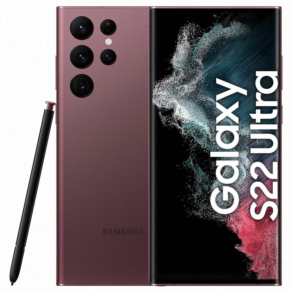 Galaxy S22 Ultra 5G 512 Go - Rouge Foncé - Débloqué Reconditionné Samsung reconditionné disponible sur Backmarket