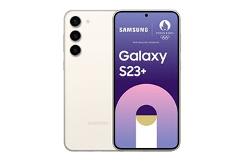 Galaxy S23+ 512Go Creme 5G Bon état Samsung reconditionné disponible sur Darty