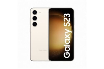 Galaxy S23 - 5G smartphone - double SIM - RAM 8 Go / Mémoire interne 128 Go - OLED display - 6.1" - 2340 x 1080 pixels (120 Hz) - 3 x caméras arrière État correct - 359,00 € Galaxy S23 - 5G smartphone - double SIM - RAM 8 Go / Mémoire interne 128 Go - OLED display - 6.1" - 2340 x 1080 pixels (120 Hz) - 3 x caméras arrière État correct Samsung reconditionné disponible sur Darty