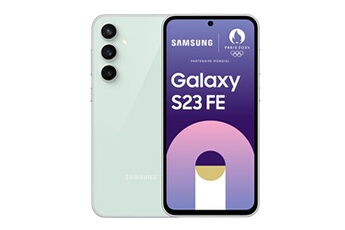 Galaxy S23 FE 256Go Vert Mint 5G État correct Samsung reconditionné disponible sur Darty