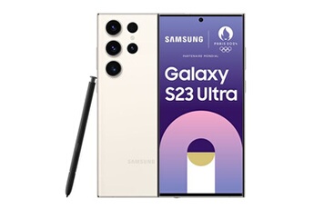 Galaxy S23 Ultra 512Go Creme 5G Bon état reconditionné disponible sur Darty